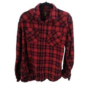 Noble Outfitters Flannel Shirt  Size: Medium Snap Button